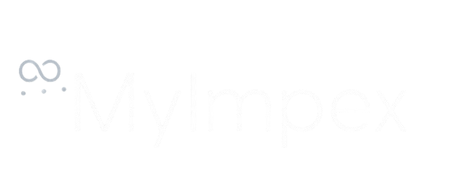 MyImpex Australia – import export, product sourcing, freight forwarding and customs compliance logo.